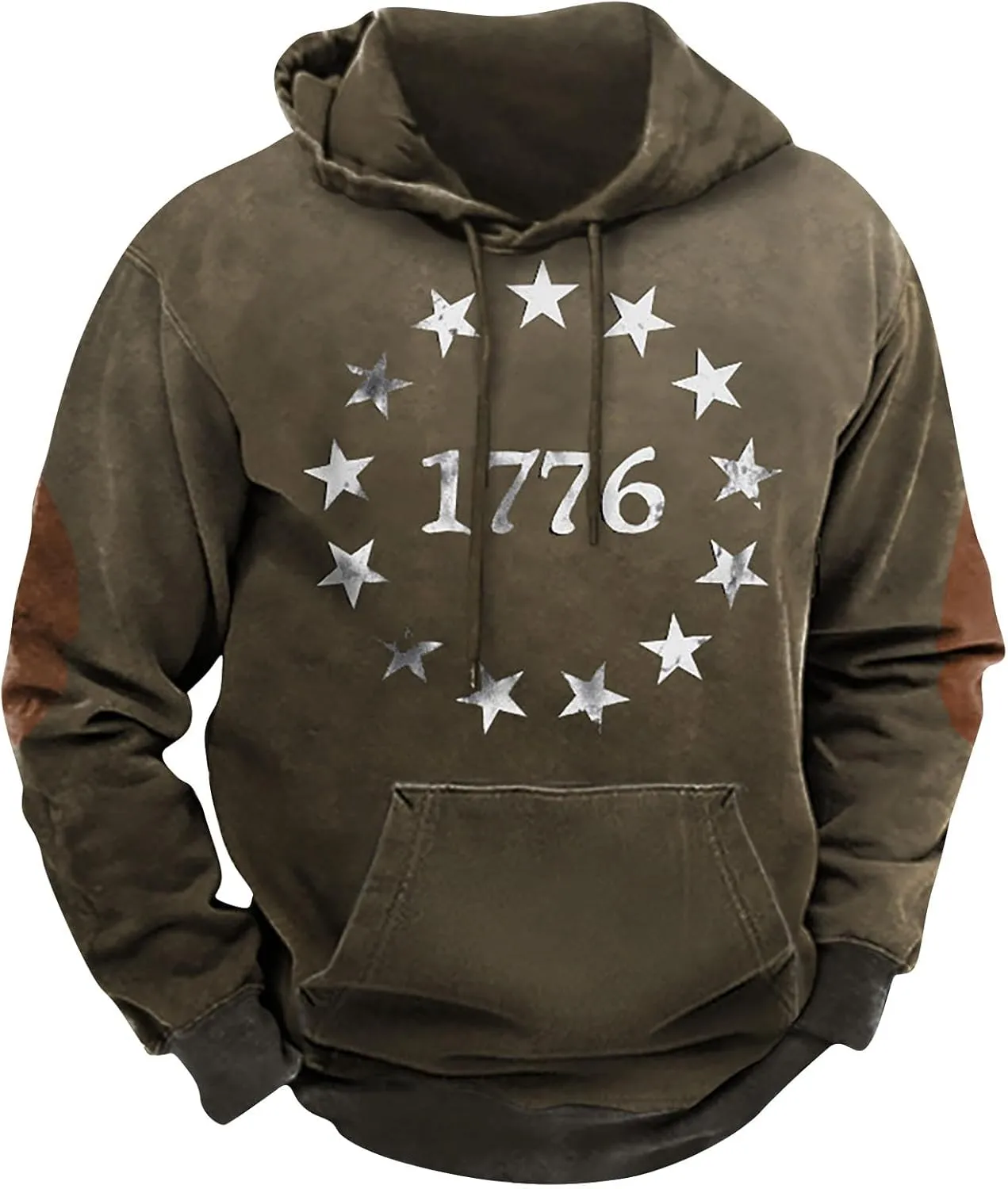 Hoodies for Men Pullover Casual Thick Gym Long Sleeve Coat Comfy Pullover Sweater Men Winter Shirts with Pockets