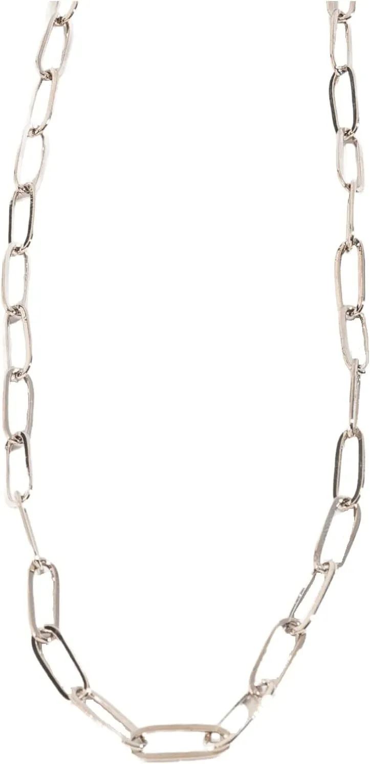 Howard's 16" Layer Me 5MM Paperclip Chain Necklace for Women