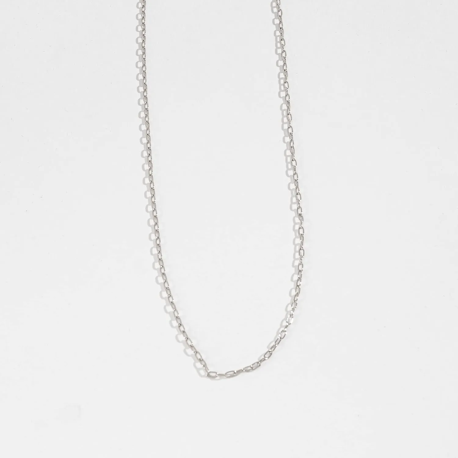 Howard's 20" Layer Me 2MM Oval Chain Necklace for Women