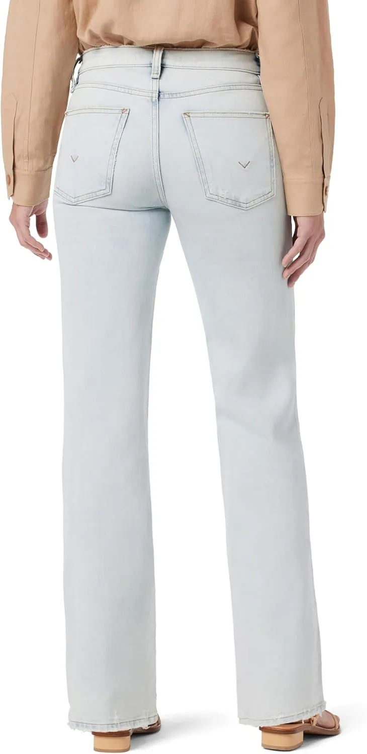 HUDSON Women's Rosie High-Rise Wide Leg Jean