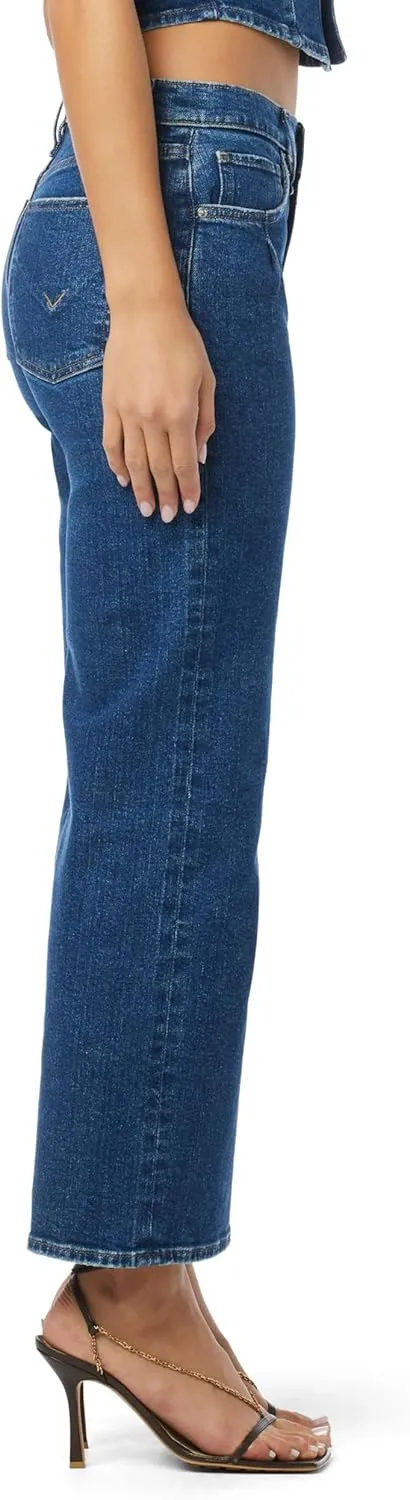 HUDSON Women's Rosie High-Rise Wide Leg Jean