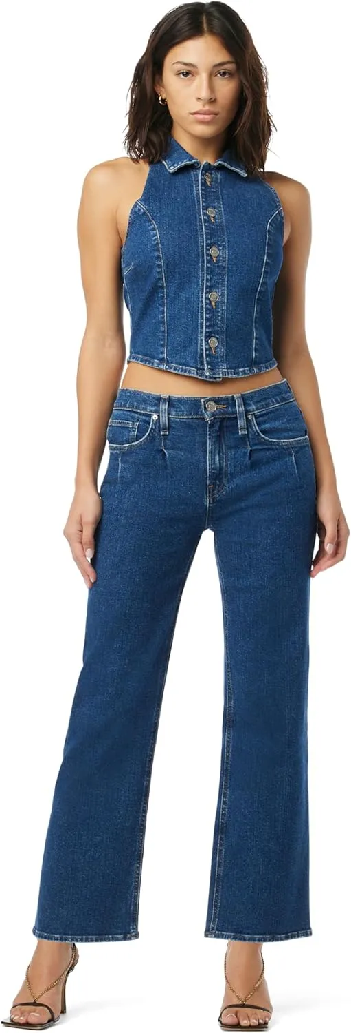 HUDSON Women's Rosie High-Rise Wide Leg Jean