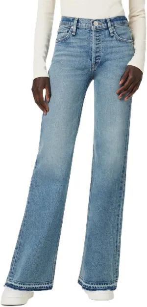HUDSON Women's Rosie High-Rise Wide Leg Jean