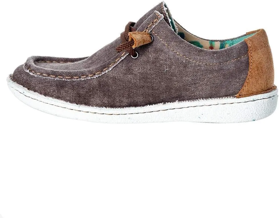 Justin Women's Hazer Moc Toe Casual Shoe