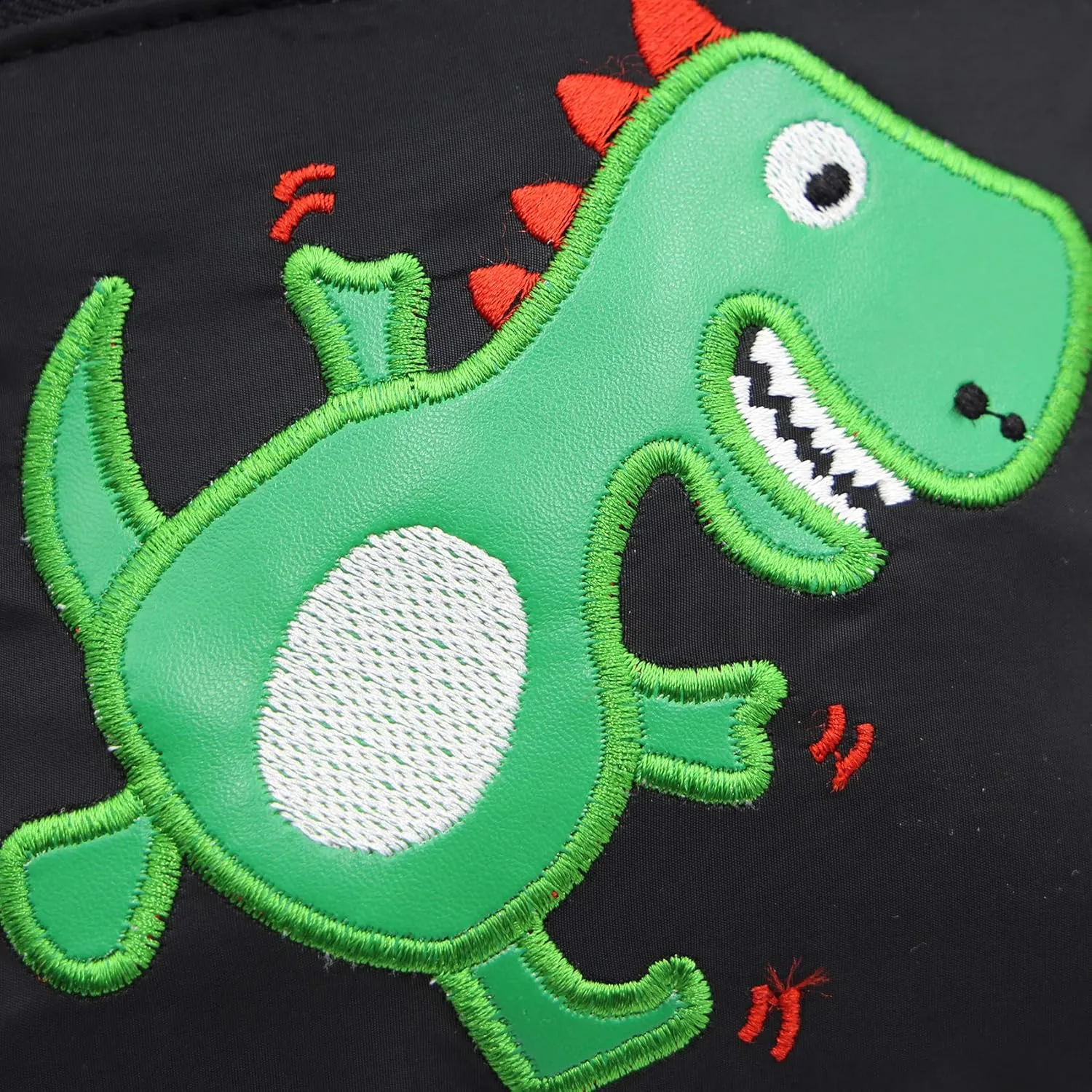 Kids Baby Boys Girls Fanny Pack Cartoon Dinosaur Purse Waist Pack Belt Bum Bag for Travel,Hiking,Sports (Black)