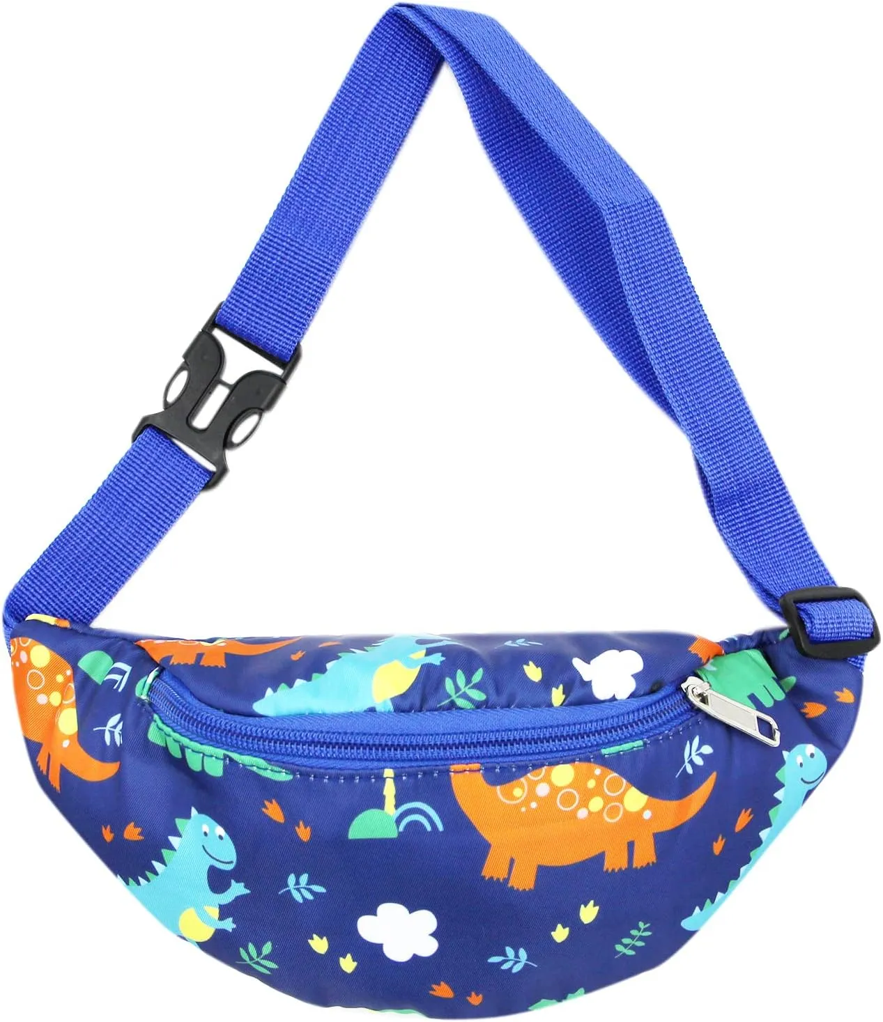 Kids Baby Boys Girls Fanny Pack Cartoon Dinosaur Unicorn Purse Waist Pack Belt Bum Bag for Travel,Hiking,Sports