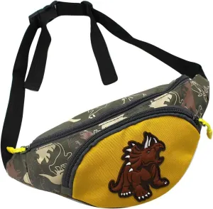 Kids Boys Girls Fanny Pack Cartoon Dinosaur Purse Waist Pack Belt Bum Bag for Travel,Hiking,Sports