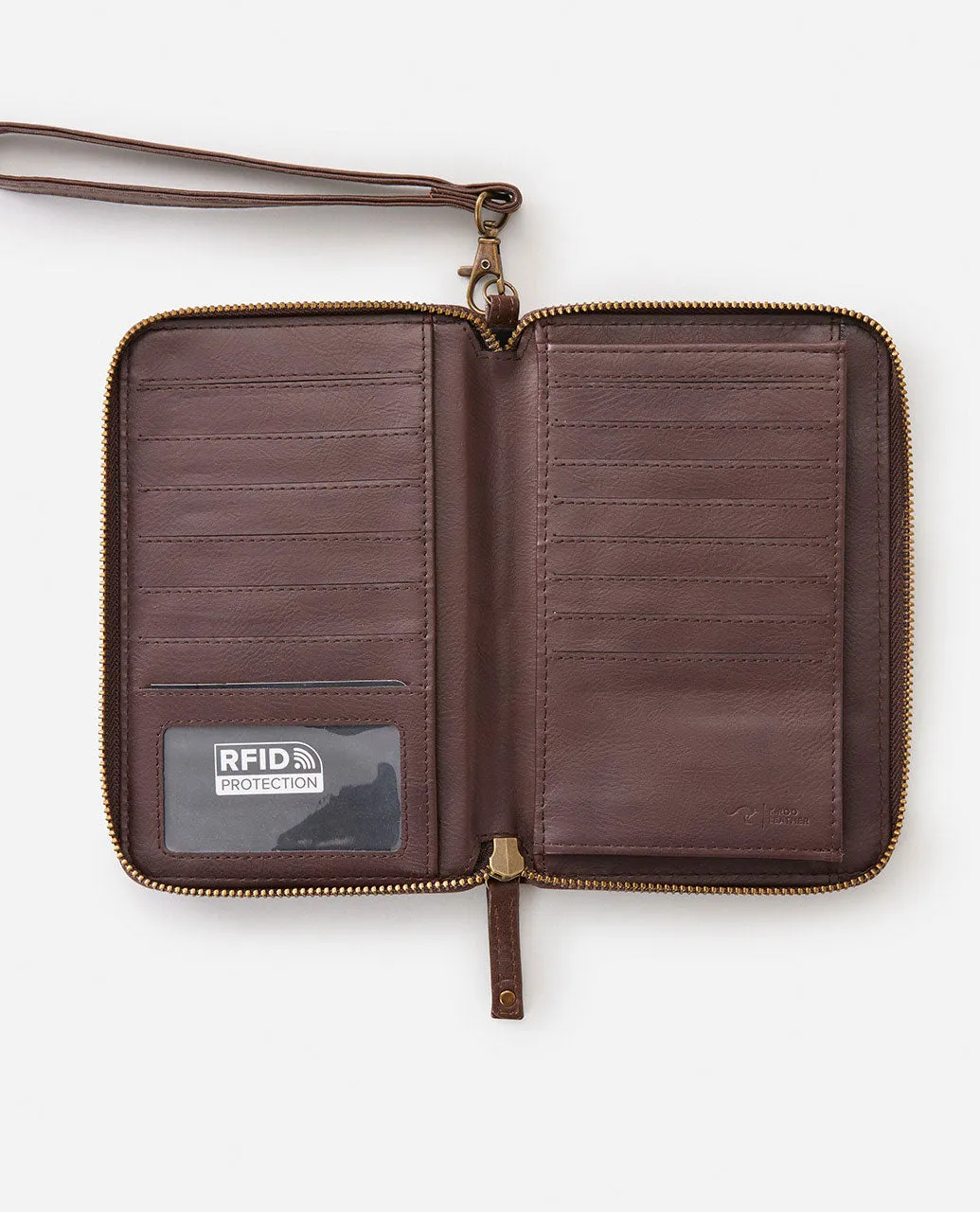 Kroo RFID Leather Oversized Wallet