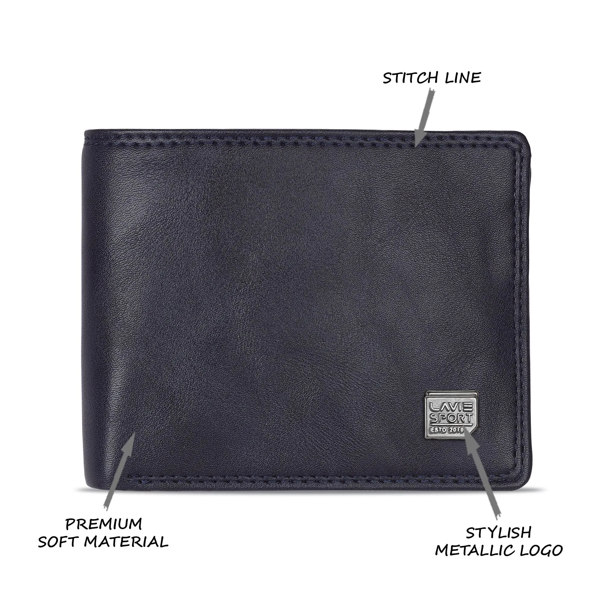 Lavie Sport Banker's Men'S Wallet Navy