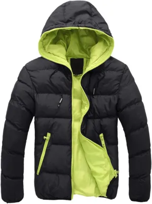 LCMTWX Mens Jackets Cottonpadded Jacket Stand Collar Knitted Splice Sweater Coat Casual Cardigan Stylish Outwear Men's