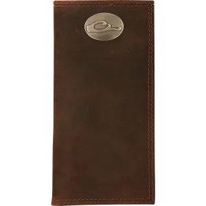 Leather Checkbook Wallet