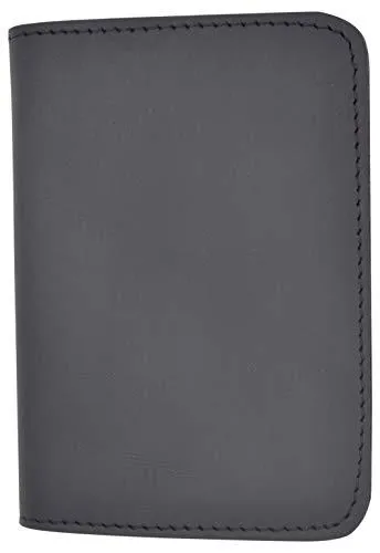 Leather Universal Law Enforcement Bifold Badge Holder Wallet Case - Round 2530TABK