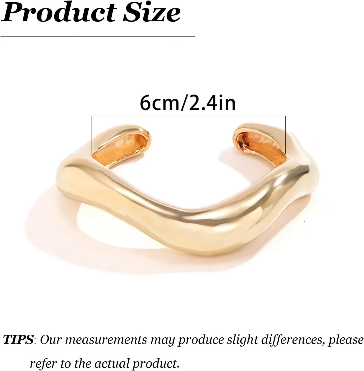 Long tiantian Gold Bangles for Women Bangle Bracelets Chunky Bangles Bracelets Non Tarnish Gold/Silver Bracelet for Women Trendy Jewelry Gifts