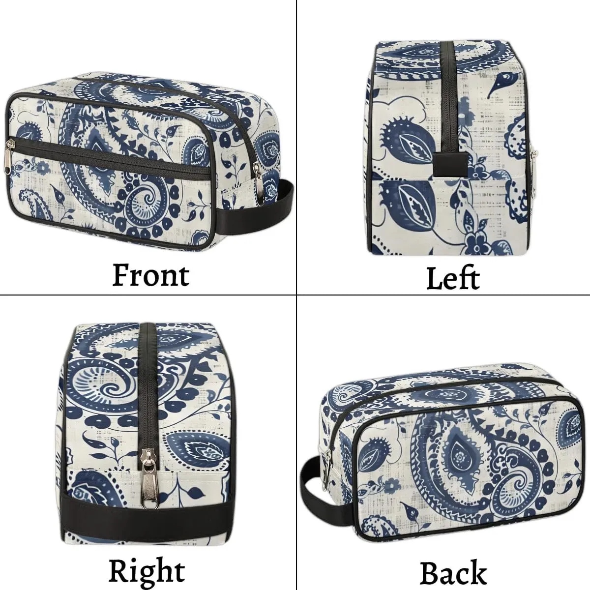 Mandala Boho Makeup Bag Travel Toiletry Bag for Women, Girls Kids Toiletry Bag Cosmetic Waterproof Small Easy-carry