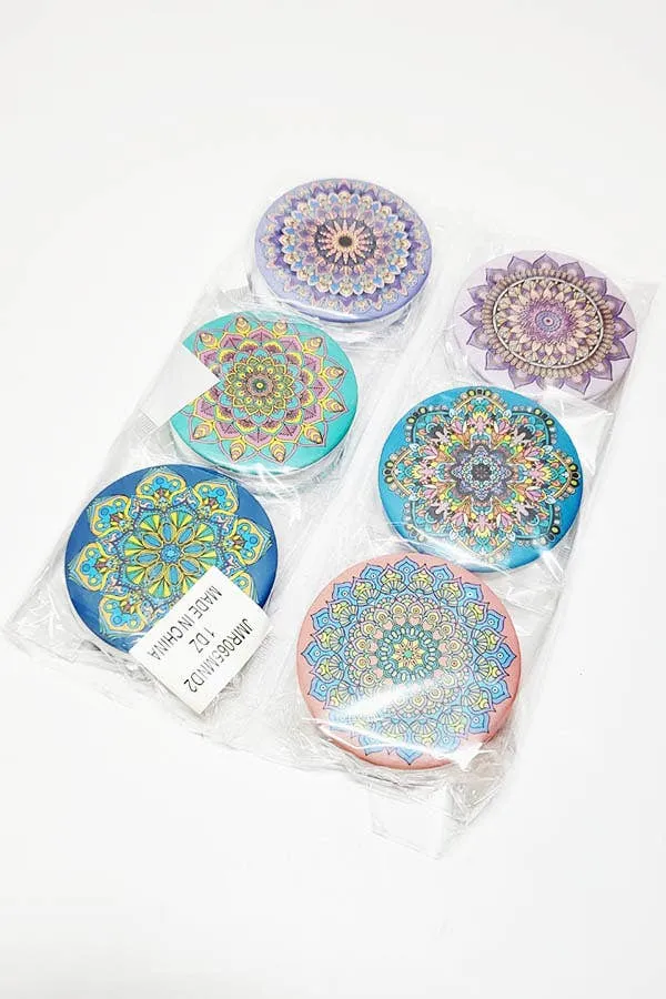 Mandala Pattern Compact Mirror