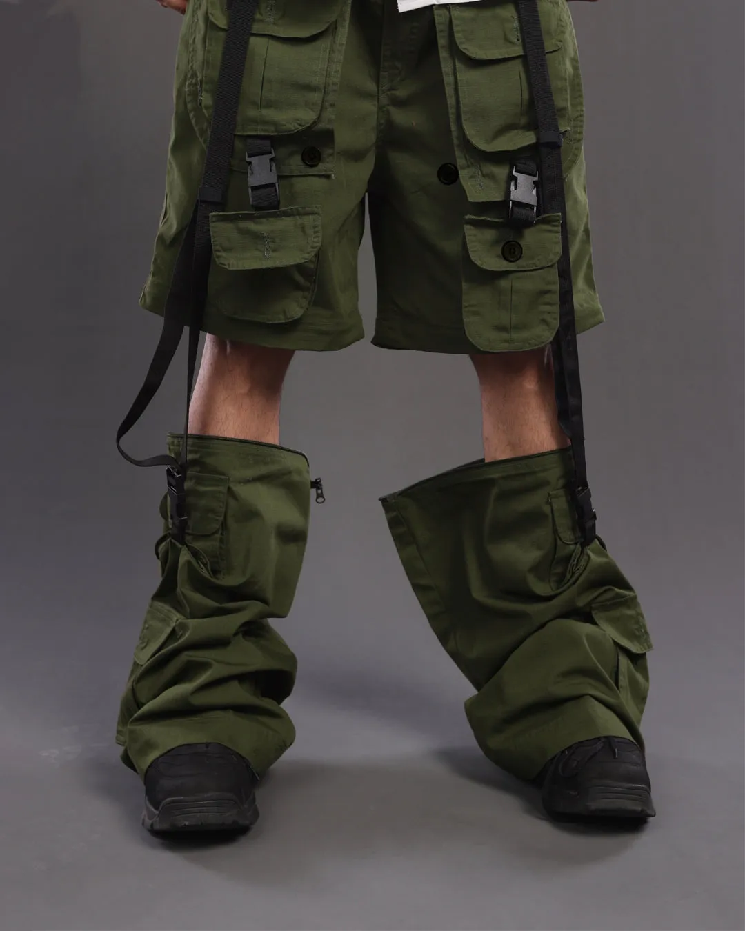 MaxFlex cargo pants - Olive