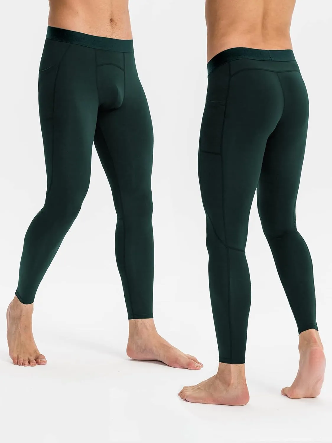 Men Compression Pants Leggings Dry Cool Sports Baselayer Running Workout Active Gym Tights Basketball
