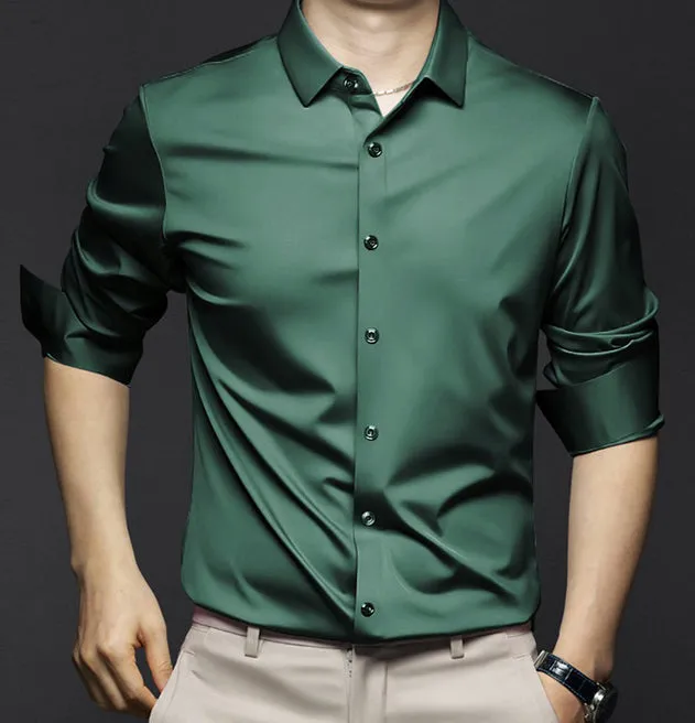 Men's Classic Wrinkle Resistant ShirtShort SleevesBuy 2 Free Shipping
