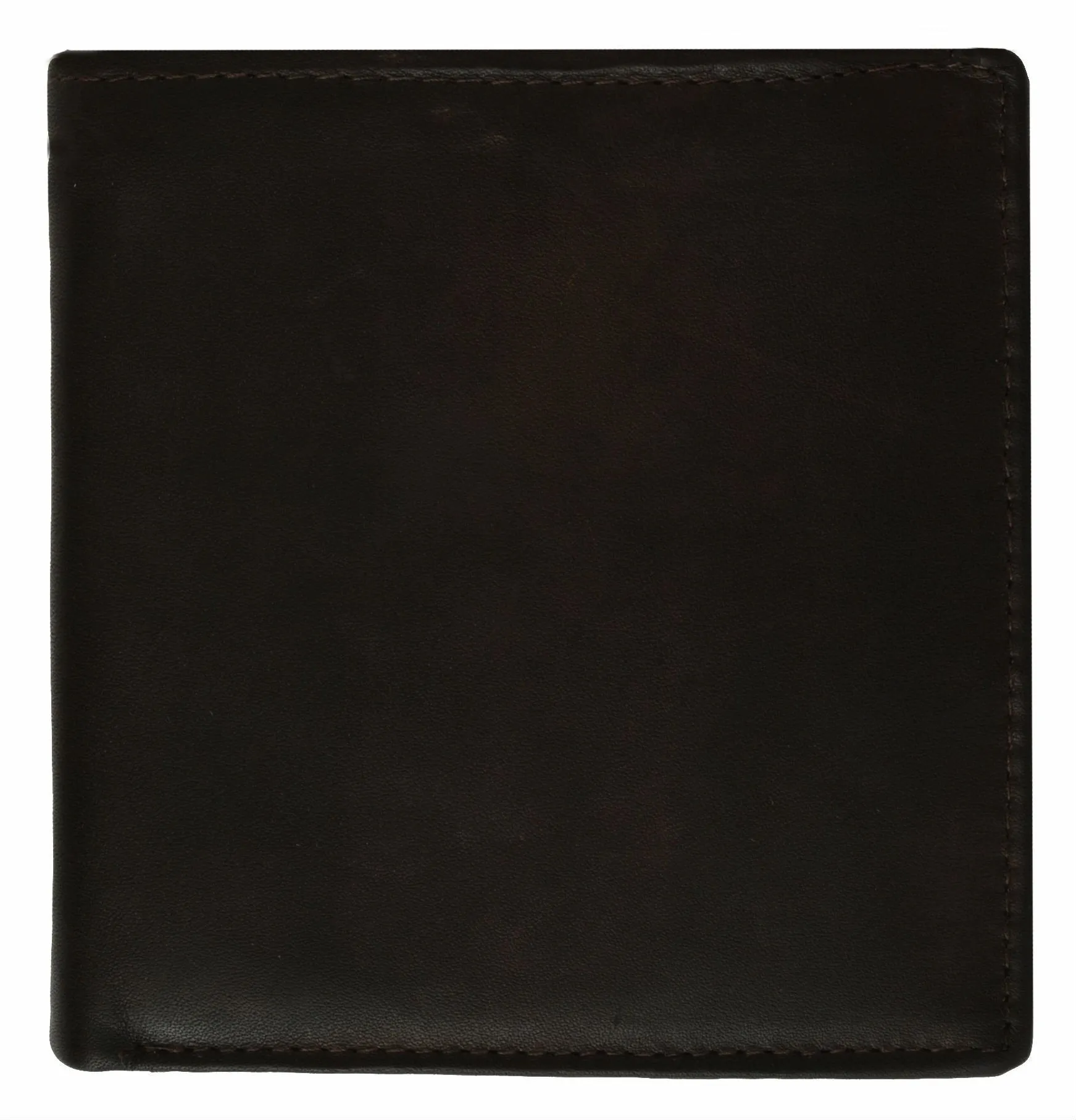 Men's Genuine Leather Bi-Fold Wallet