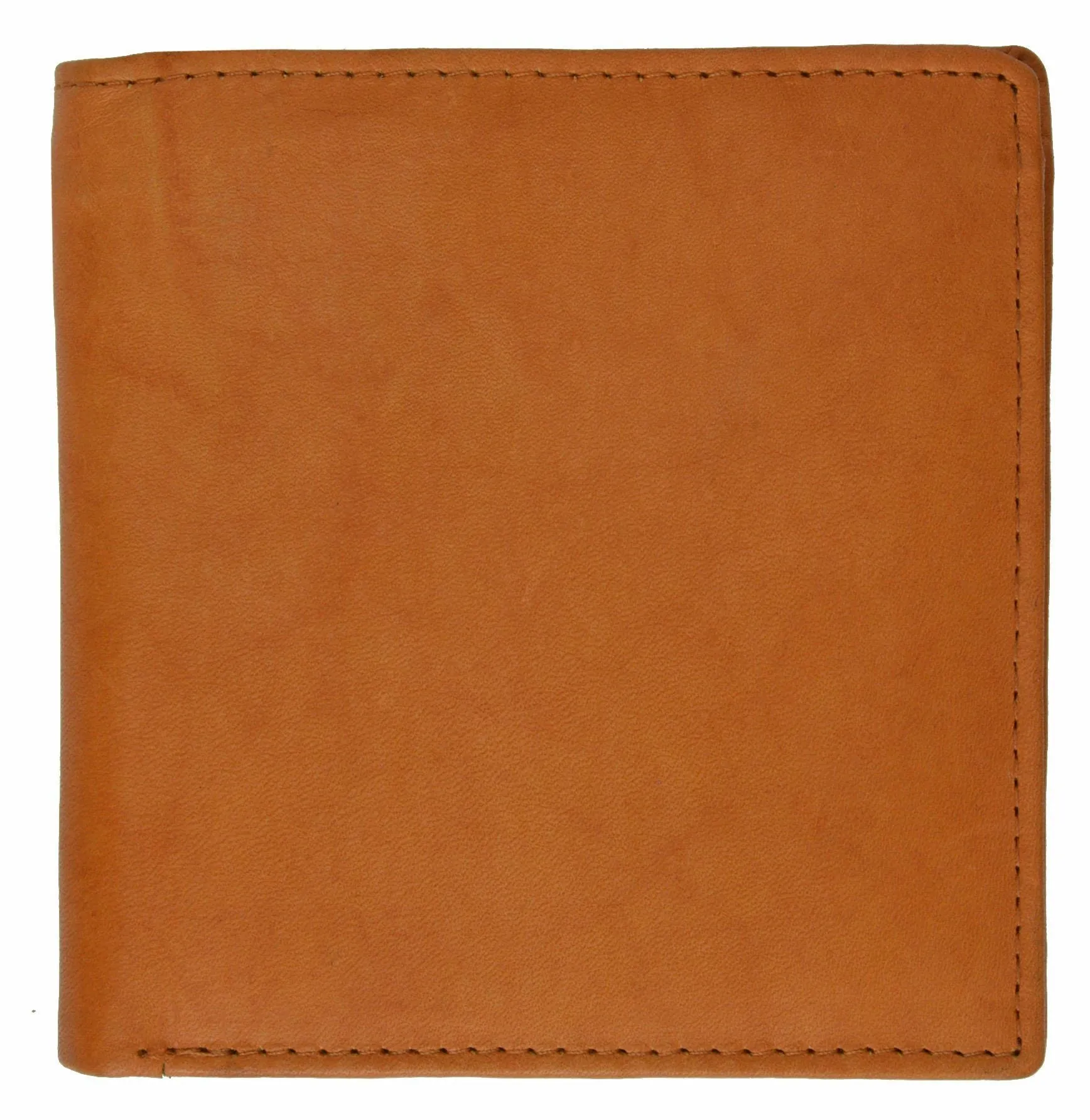 Men's Genuine Leather Bi-Fold Wallet