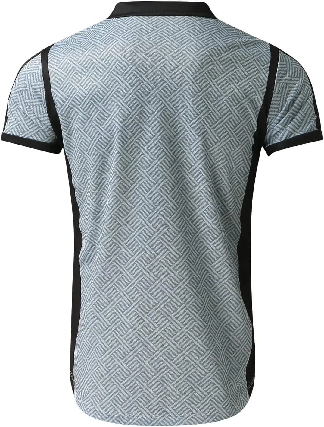 Mens Short Sets 2 Piece Outfits Short Sleeve Zipper Polo Shirts and Shorts Sets Classic Gym Workout Summer Tracksuits