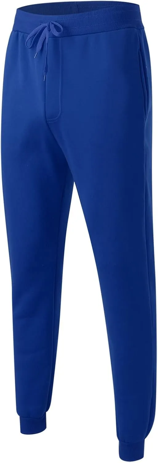Mens Sweatpants with Pockets Big and Tall Drawstring Pant Mens Cargo Joggers Elastic Waist Slim Fit Punk Cargo Baggy