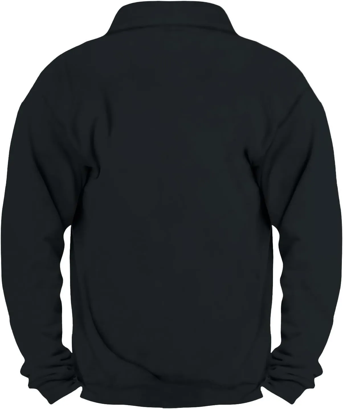 Mens Sweatshirt Winter Outdoor Casual Vintage Sweater Cotton Sweatshirts For Men Winter 1/4 Button Collar Pullover