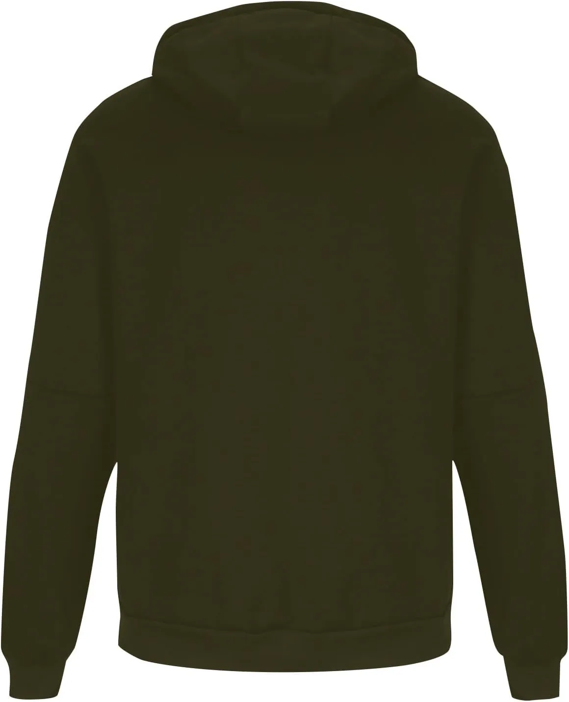 Men's Zip-Up Hoodie Solid Colour Slim Jacket Casual Long Sleeve Pocket Coat Lightweight Warm Tops