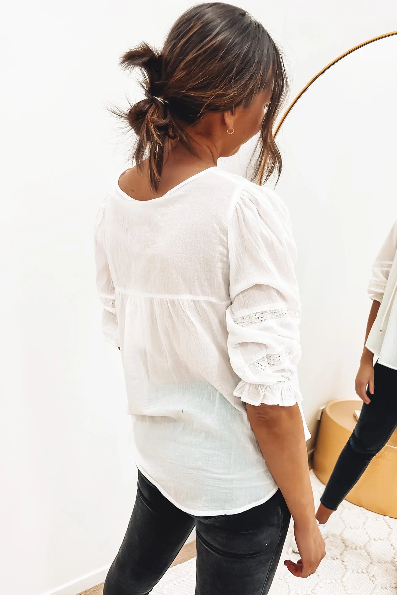 Meriah Top White