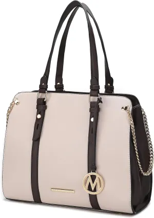 MKF Collection Tote Bag for Women, Vegan Leather Top-Handle Women Handbag Purse By Mia K