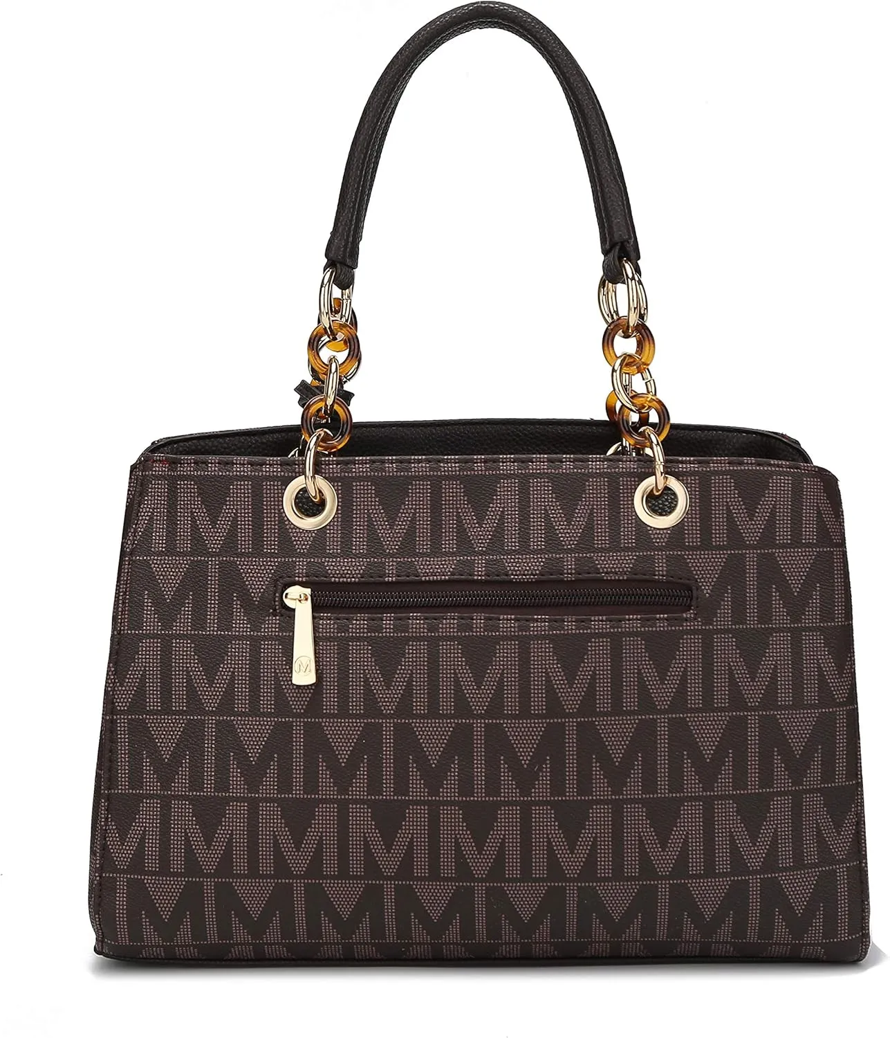 MKF Crossbody Satchel Tote Handbag for Women, Shoulder Bag Strap  PU Leather Pocketbook  Top Handle Woman Purse