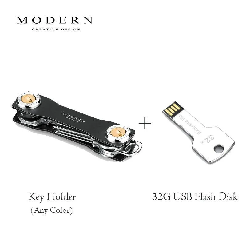 Modern Stylish Aluminium Smart Pocket Keys Holder Organiser Wallet