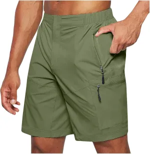 Muscularfit 5 Inch Inseam Shorts Men 2023 Lightweight Athletic Gym Sport Shorts Zipper Pocket Slim Fit Fitness Workout Shorts