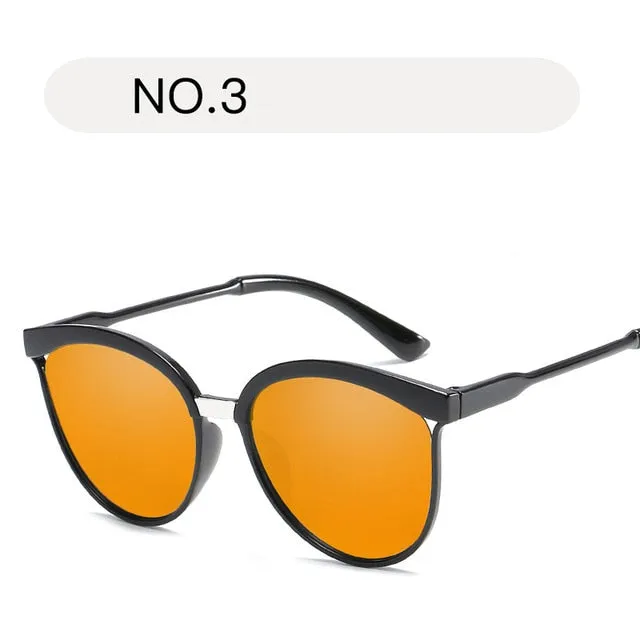 MuseLife Vintage Cat Eye Sunglasses