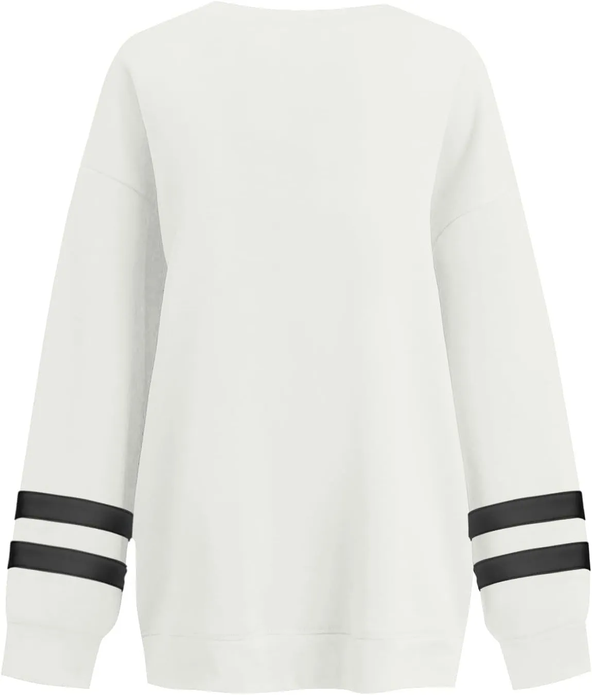 Oversized Sweatshirt For Women Trendy Crewneck Long Sleeve Fall Winter Clothes 2024 Solid Hoodie Pullover