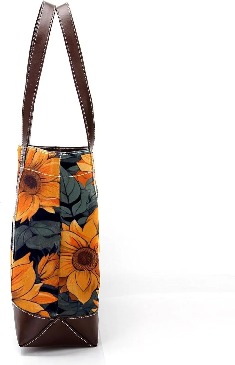 Panda Sunflower-507 Shoulder Purses for Women Large Soft Washed Leather Purses and Durable Handbags