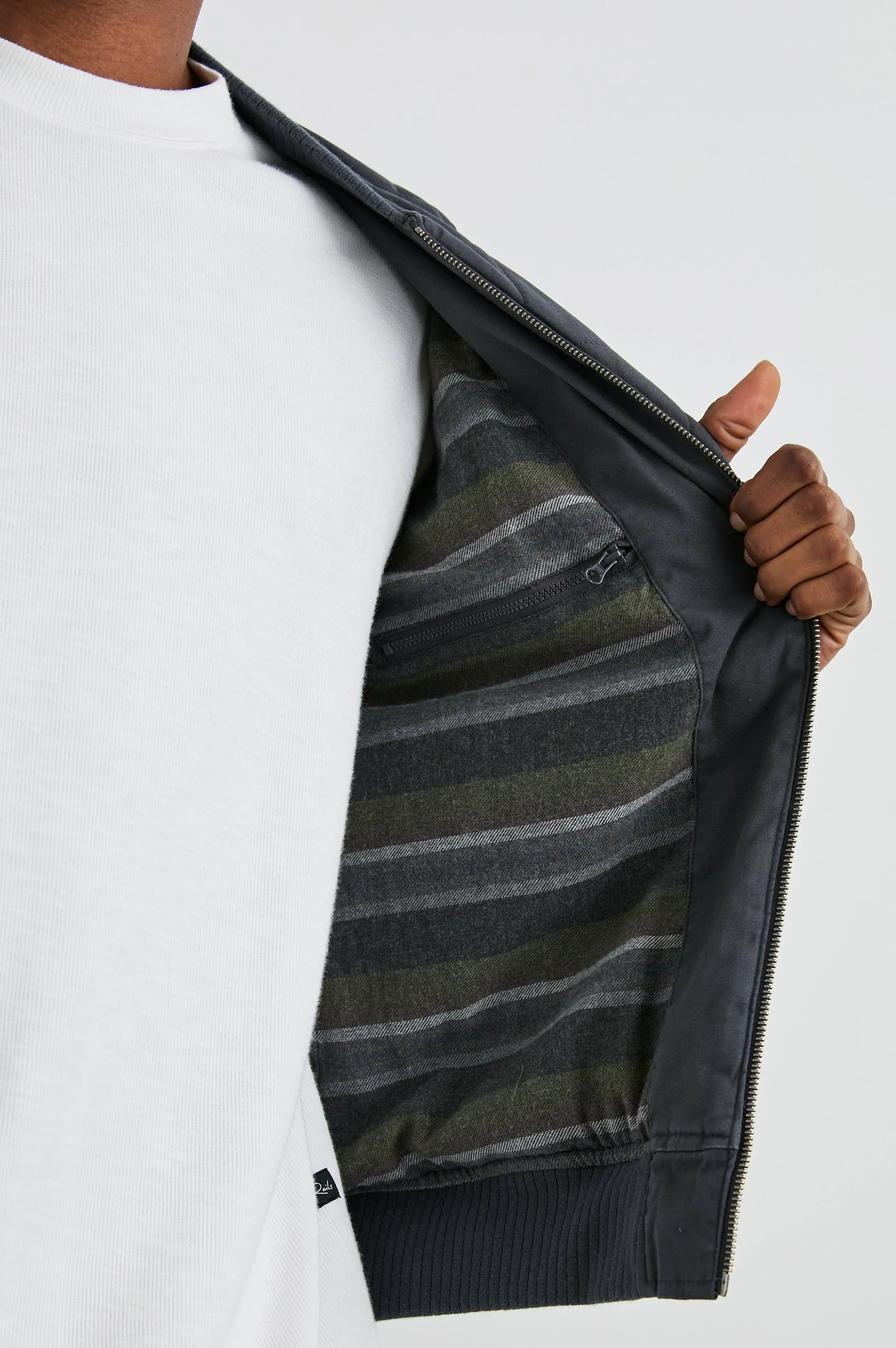PENINSULA JACKET - OBSIDIAN