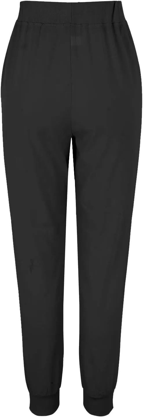 PTOLOCIF Women's Cotton Linen Pants High Waist Drawstring Pants Loose Fit Summer Flowy Boho Pant Trousers with Side Pockets