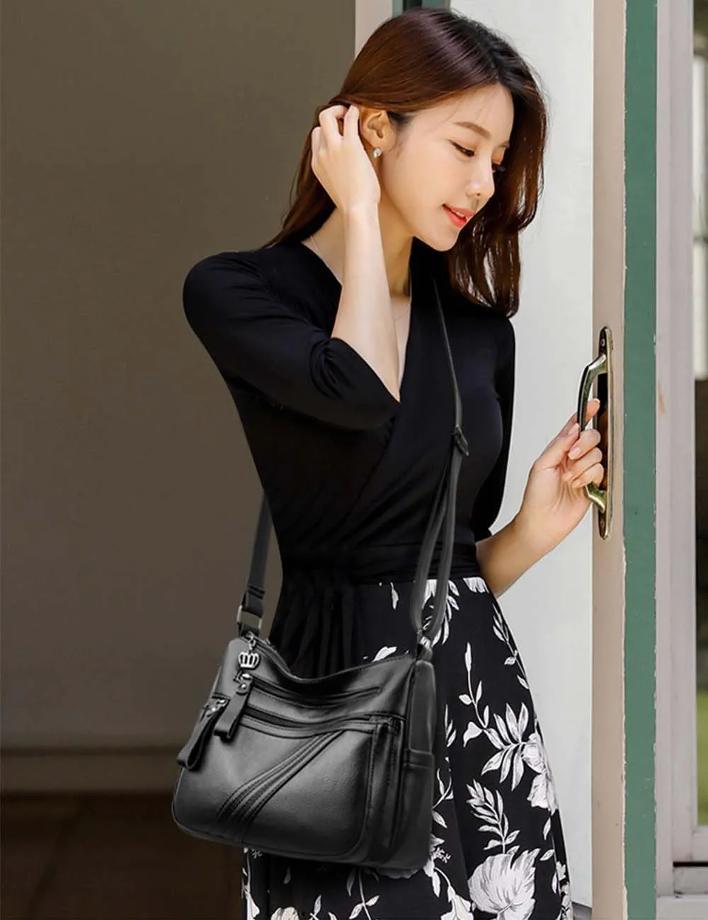 Purses for Women,Soft PU Leather Shoulder Bags Designer Handbags Ladies Hobo Bag, Crossbody Purse Pocketbooks