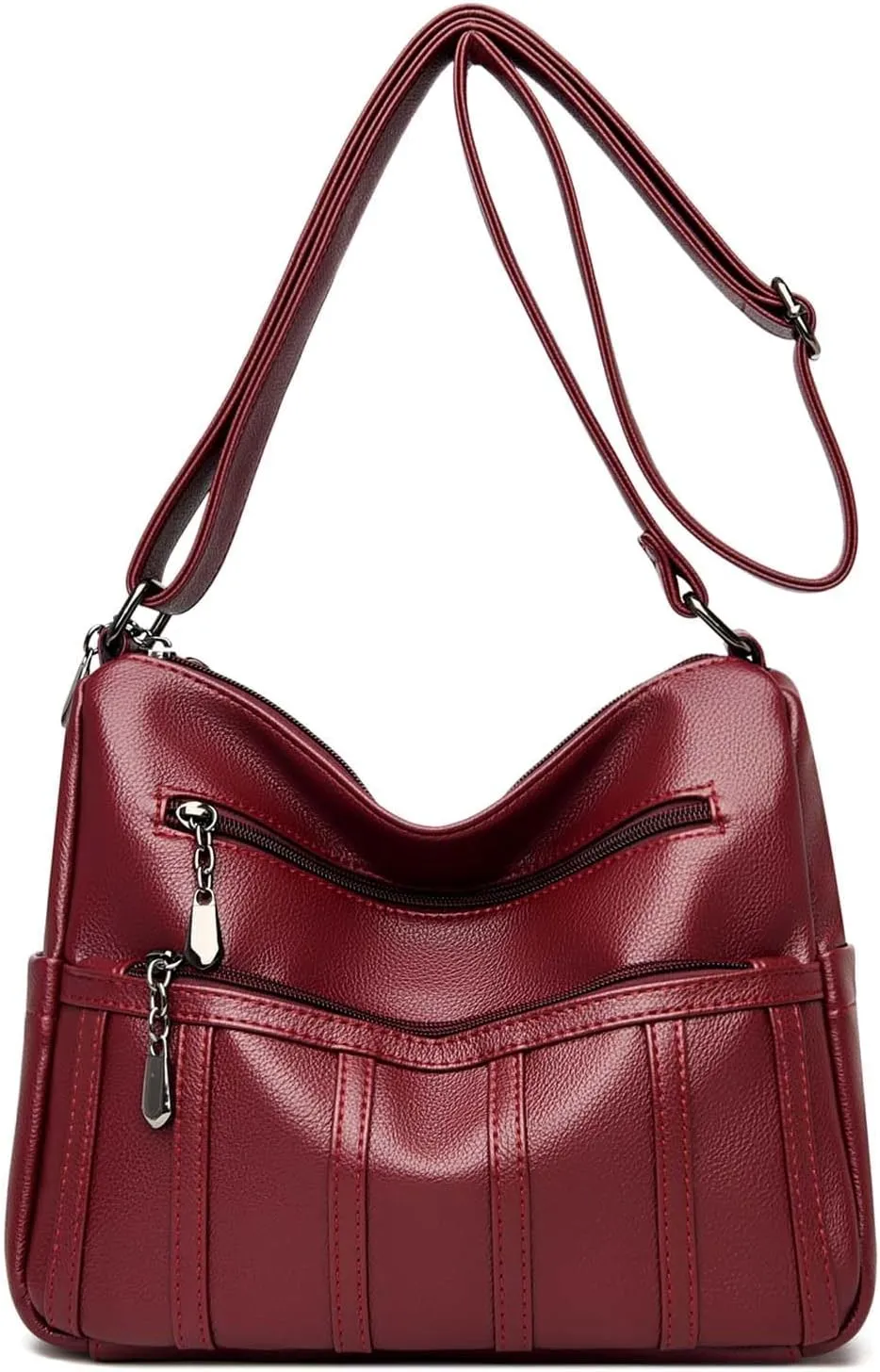 Purses for Women,Soft PU Leather Shoulder Bags Designer Handbags Ladies Hobo Bag, Crossbody Purse Pocketbooks