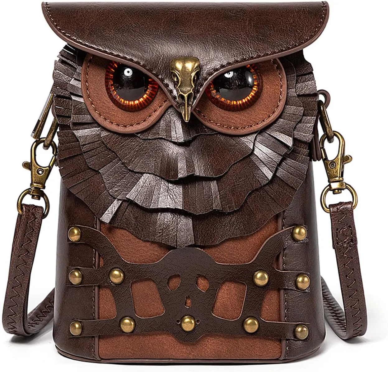Renaissance Messenger Bag, Medieval Steampunk Goth Messenger Satchel Bag, Pirate Coin Small Pouch for Ren Faire