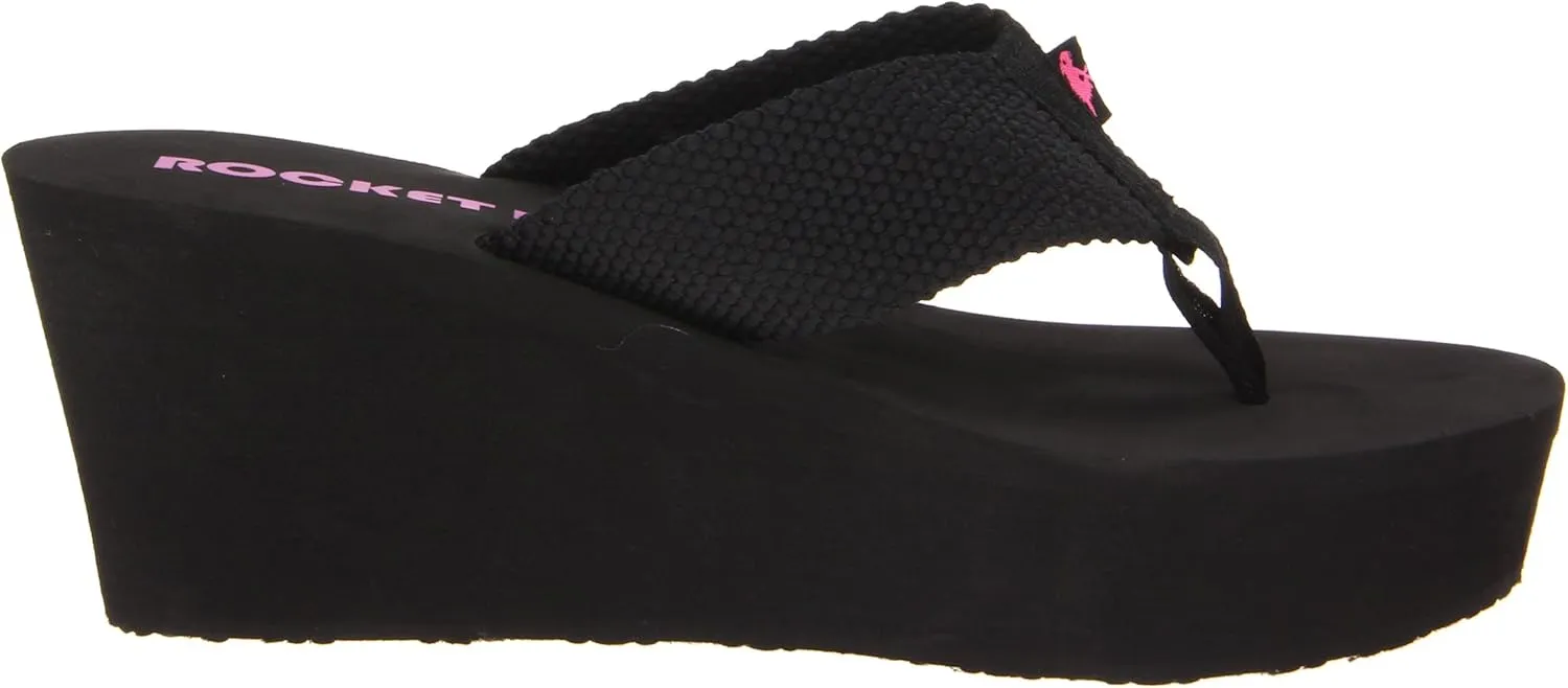 Rocket Dog Women's Diver Comfort Foam Wedge Flip Flop Sandal