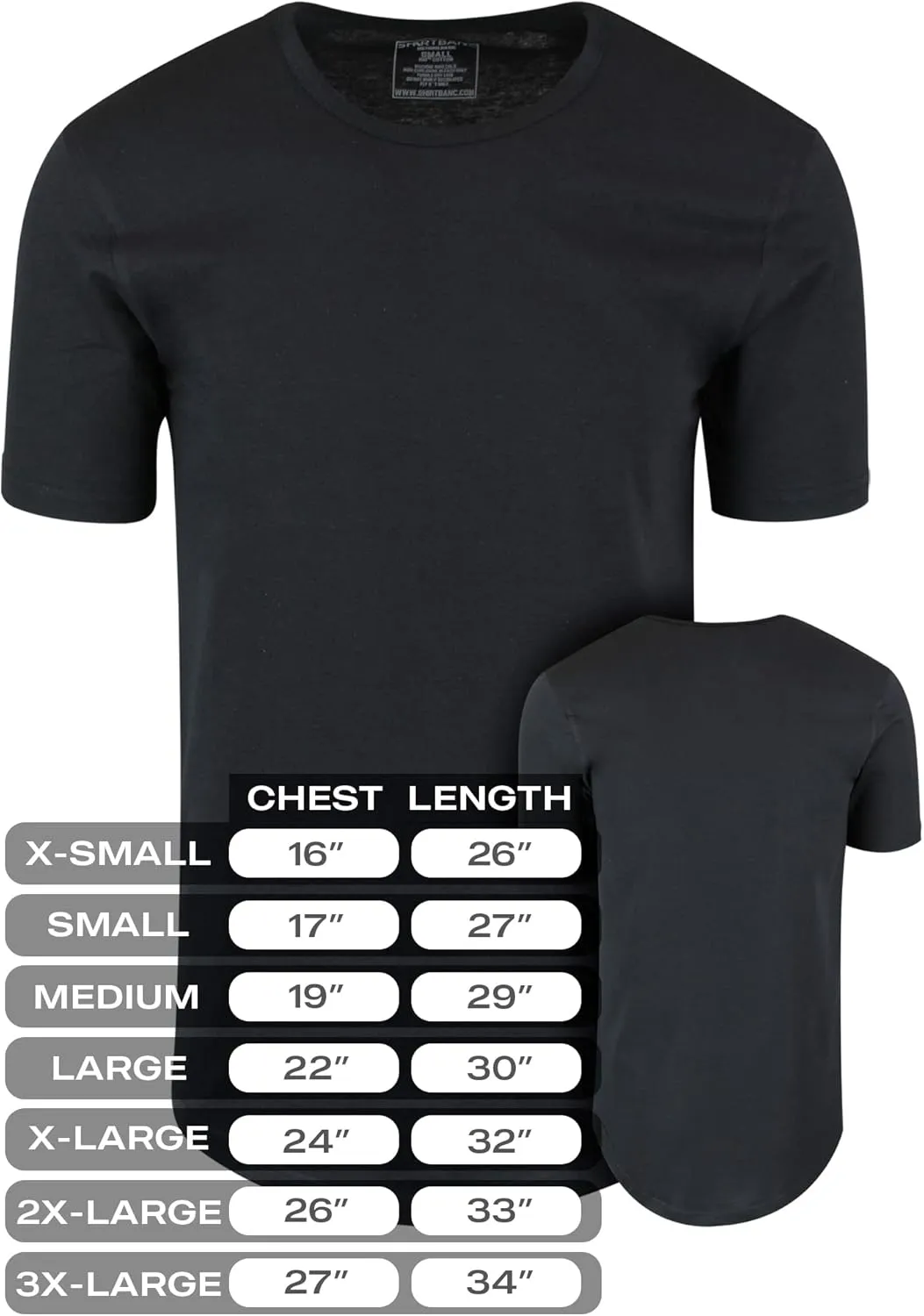 ShirtBANC Hipster Hip Hop Elong Drop Cut Mens Shirt Dance Dropcut Tshirt