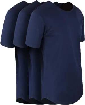 ShirtBANC Hipster Hip Hop Elong Drop Cut Mens Shirt Dance Dropcut Tshirt