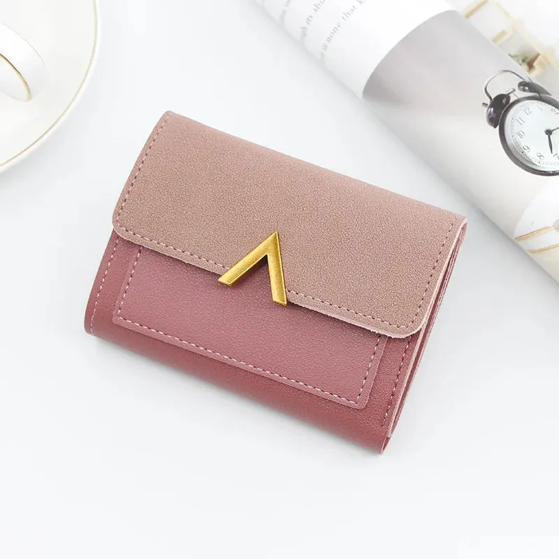 Short Coin Purse Wallets