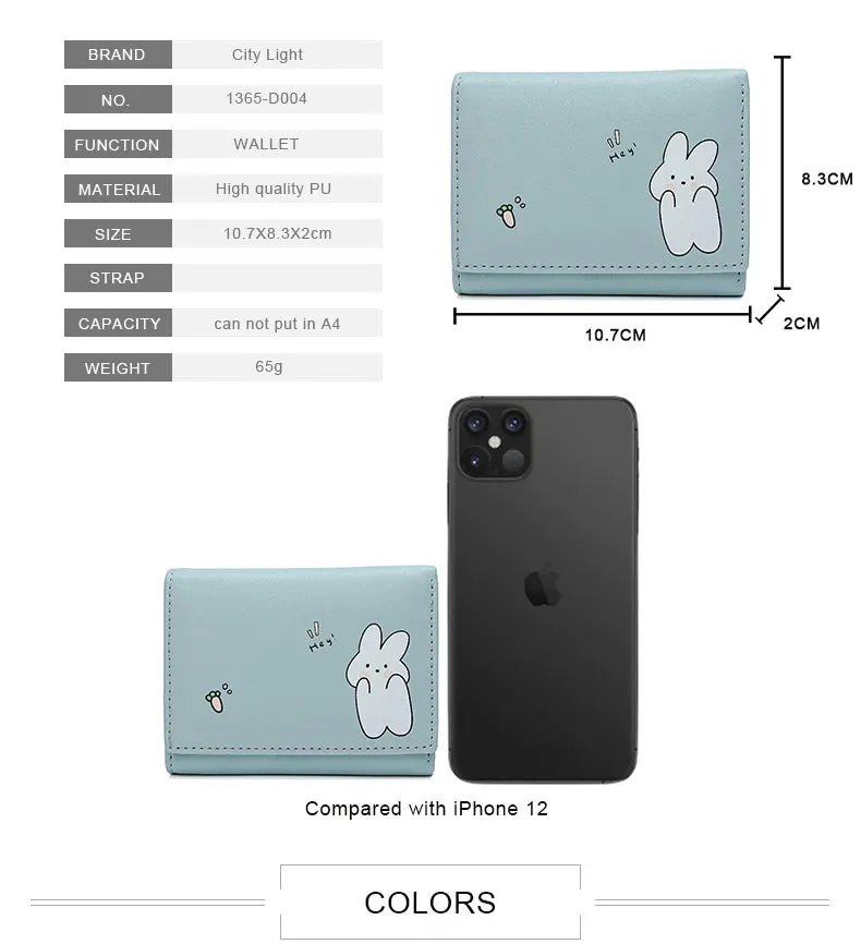 Short Cute Small Wallets