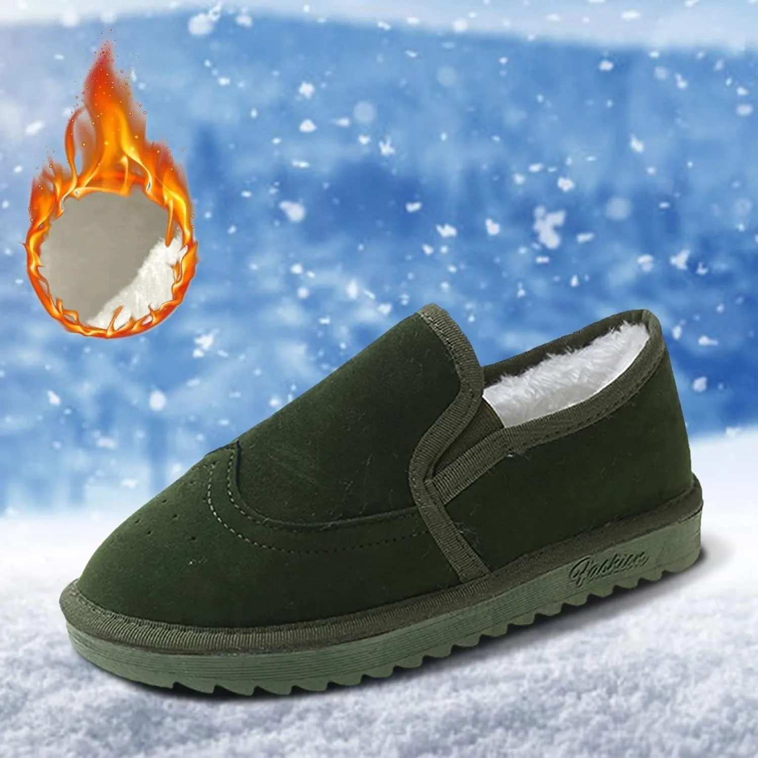 Snow Boots for Women Cute 10 Wide Women's Waterproof Boots Tall Women's Ankle Winter Boots Wide Width High Heel Winter Boots for Women Botas Bajitas Elegantes De Mujer Para El Frio