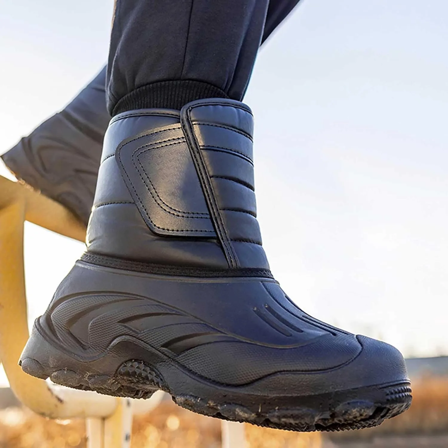 Snow Boots for Women Wide Leg Winter Boots Women Wide Width Slip On Boots for Women Winter Boots for Women 2024 Women's Snow Boots Wide Width Black of Friday Deals 2024