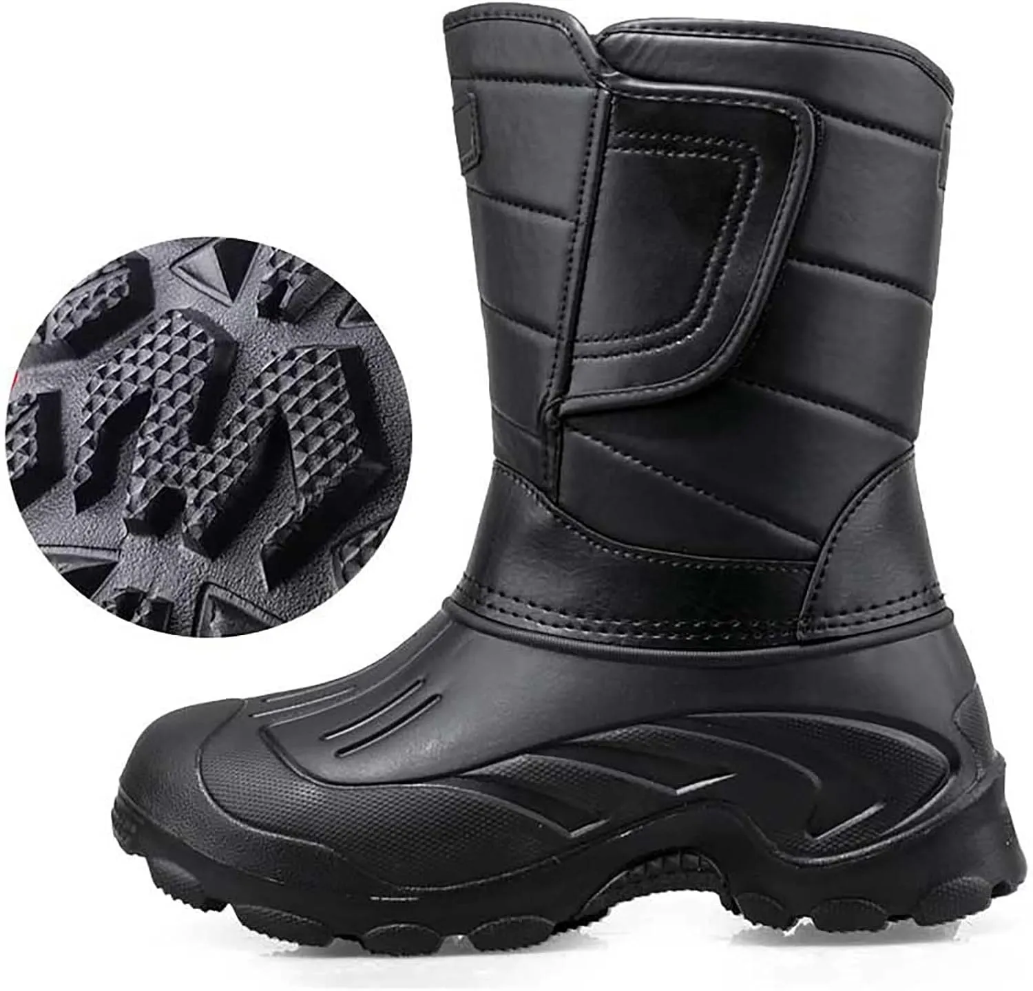 Snow Boots for Women Wide Leg Winter Boots Women Wide Width Slip On Boots for Women Winter Boots for Women 2024 Women's Snow Boots Wide Width Black of Friday Deals 2024