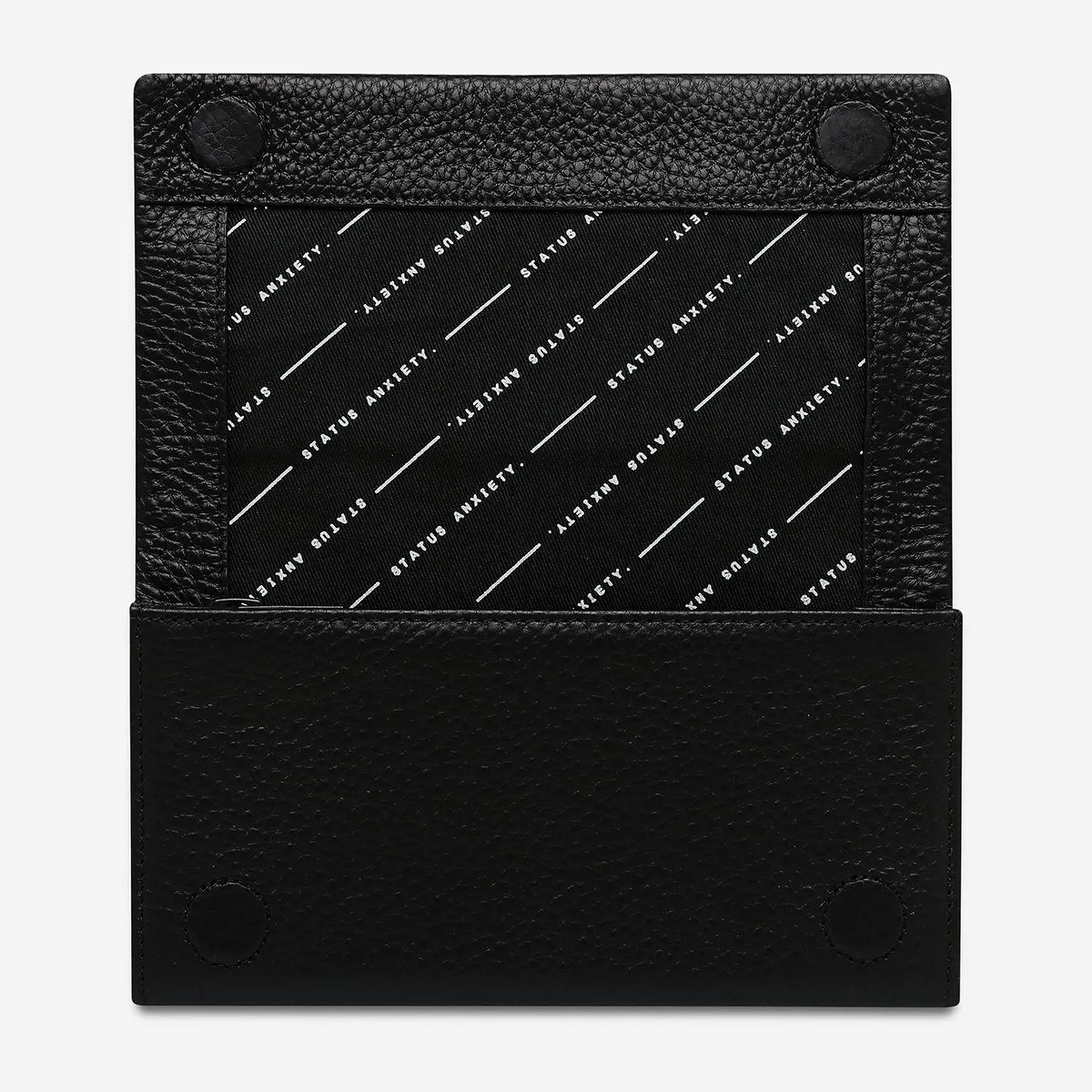 STATUS ANXIETY Nevermind Wallet black
